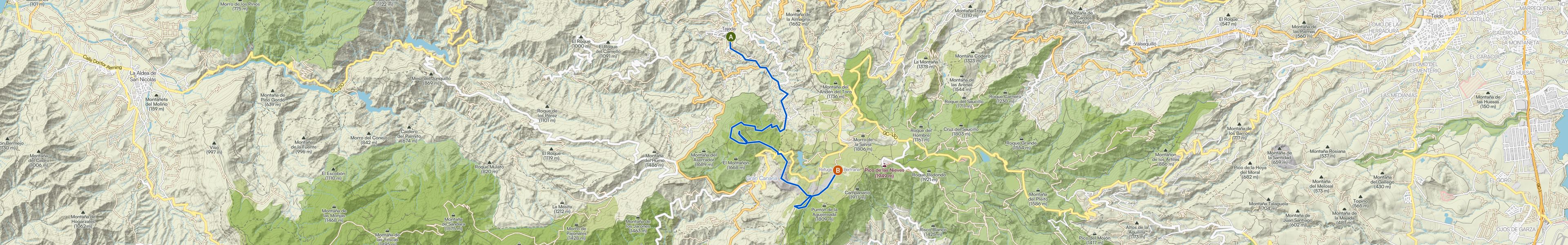 Une île de contrastes — Traversée de Gran Canaria | Randonnée ...